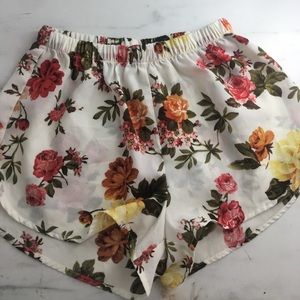 Floral shorts